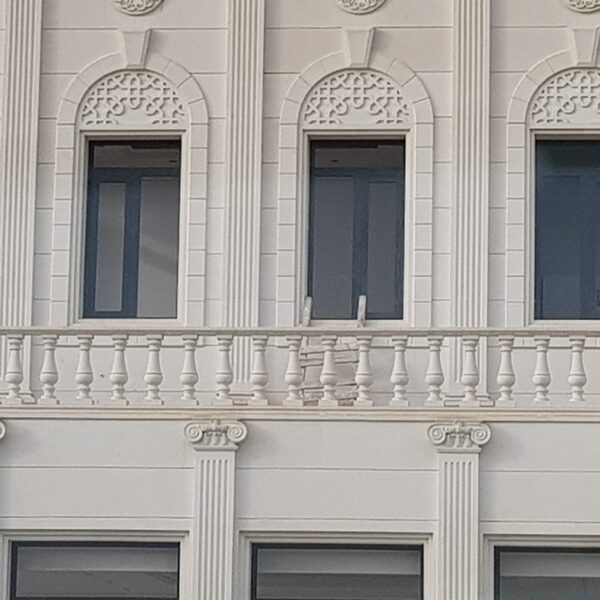 White Limestone Balustrades