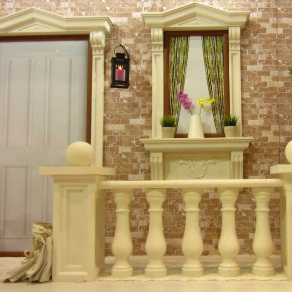 White Limestone Balustrades