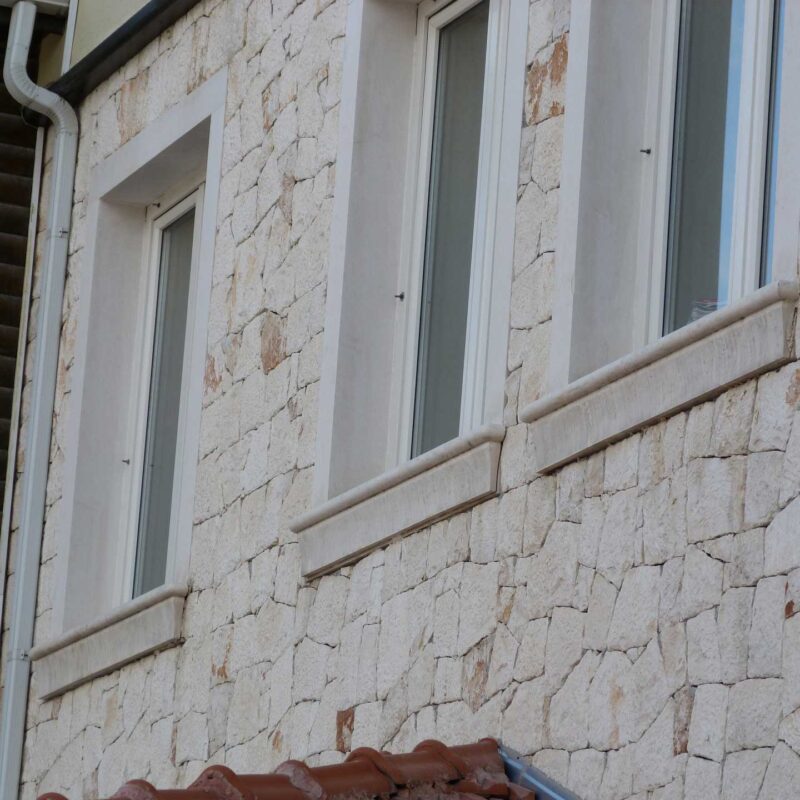 White Limestone Exterior Wall Cladding Likya Royal Limestone