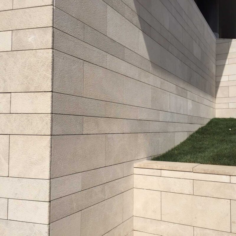 White Limestone Exterior Wall Cladding | Likya Royal Limestone