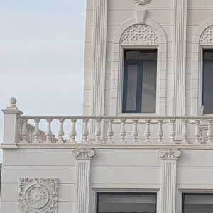 Likya Royal Limestone: The Epitome of Luxury and Sustainability in Natural Stone Architectural White Limestone Facade Cladding